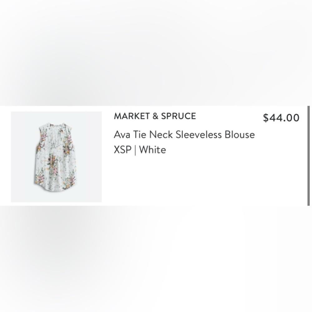 Market & Spruce. Extra small petite shirt